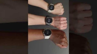 The 3 sizes for the Garmin Fenix 7 Pro Series