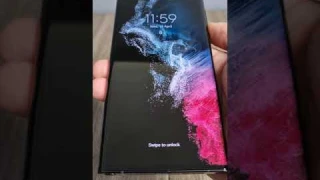 Samsung S22 ultra unboxing #shorts