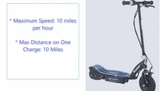 Razor E100 Glow Electric Scooter 2017|| Best Kick Scooter