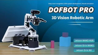 DOFBOT Pro 3D Depth Vision Robotic Arm for Jetson NANO 4GB/Orin NANO/Orin NX