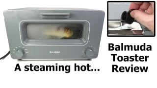 I got a Balmuda Toaster, but I'm not sure I get it.