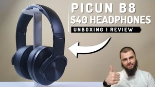 Picun B8 Headphones Review I Unboxing I Sound Test I Gaming I Microphone I Touch Control