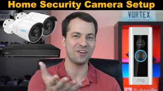 Home Security Camera Setup & Review: Reolink & Ring