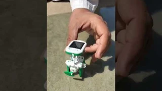 how to assemble a solar puppy robot.6 in 1 solar robot kit educational set. #youtubeshorts