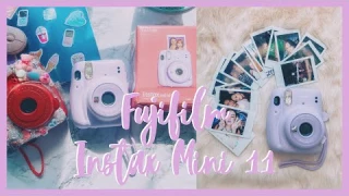 Fujifilm Instax Mini 11 | Распаковка и Обзор |  Unboxing + Review