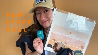 NEW STUFF HAUL | DRY FOOD, CAMPING CLOTHES, LOCAL ART & MORE