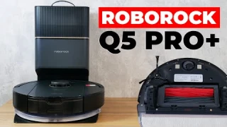 Roborock Q5 Pro Plus: две турбощетки, самоочистка, мощность 5500 Па🔥 ОБЗОР и ТЕСТ✅