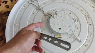 Cветодиодный LED светильник с дистанционным управлением и плавным включением