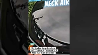 TORRAS COOLIFY 2 😱 Neck Air Conditioner - 9 Modes #torras #neck #air #unboxing #review #shorts