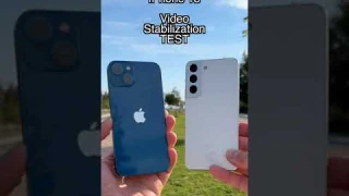 Samsung Galaxy S22 VS iPhone 13 Video Stabilization Test