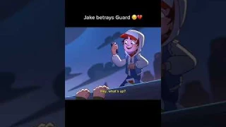 Jake Betrays Guard 😞💔 #subwaysurfers #shorts