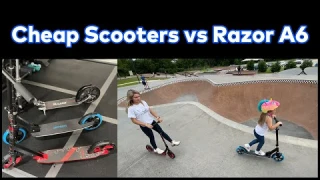 Cheap scooters better than Razor A6? Jetson Helix Madd Gear Kruzer 200 vs the Razor A6