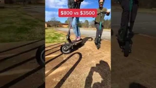 Gotrax Electric Scooter VS $3500 Electric Scooter