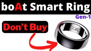 ⚡⚡boAt Smart Ring Gen 1 Unboxing & Review ⚡ features ⚡ boat smart ring kya hai ⚡ Don't Buy⚡
