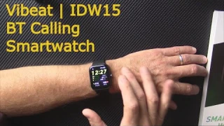 Vibeat IDW15 Smartwatch review | Bluetooth Calling Smartwatch