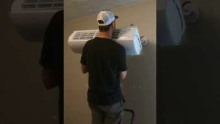 Installing A Mini Split in 60 Seconds