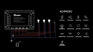 Умный мини-выключатель SONOFF DUALR3/R3 Lite с поддержкой Wi-Fi