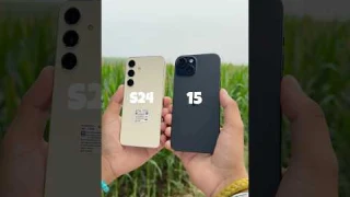 Samsung galaxy s24 vs iPhone 15 camera test 🔥