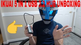 USB HUB FROM AMAZON | IKUAI 5 IN 1 USB 3 2 HUB UNBOXING AND REVIEW