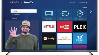 Insignia 4K UHD LED Roku Smart TV Unboxing and Review
