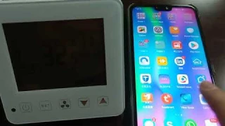 HY08AC 4 WIFI thermostat