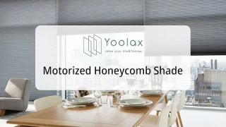 Yoolax Motorized Honeycomb Shade