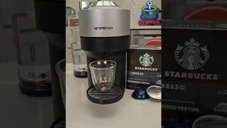 Nespresso Vertuo Pop+ Deluxe Coffee and Espresso Machine IN ACTION!