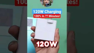 120W Charging Kitna Fast Hai 🔥 #shorts