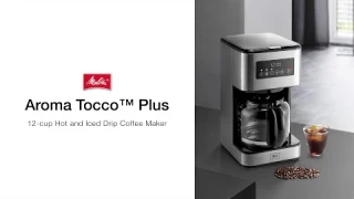 Melitta® Aroma Tocco™ Plus Coffee Maker #wabilogic #coffeemaker #melitta #12cup