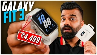 Samsung Galaxy Fit 3 Unboxing & First Look - The Best Fitness Tracker🔥🔥🔥