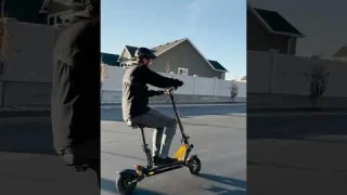 Glide through the city like never before with the Ausom Leopard scooter!