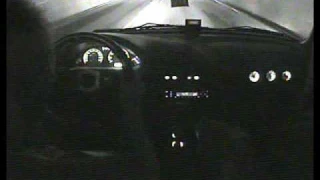 Test drive at night- in-car view (uDVR helmet cam)