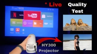 HY300 Android Mini Projector | HD Smart Projector with WiFi & BT 4.1 | Full Review & Quality Test