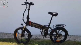 SAMEBIKE 20LVXD30-II Folding Electric Bicycle, Product Details and Riding Test#ebike #bikelife
