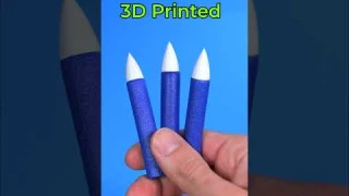 3d printed NERF darts tips vs real