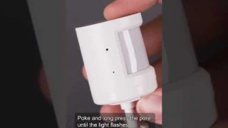 ZigBee Smart PIR Motion Sensor Human Detector Scene Linkage With Foot Stand