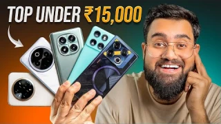 Top 5 Best Mobile Phones Under ₹15000⚡Amazon & Flipkart Sale 2025 | Best Phone Under 15000 😱