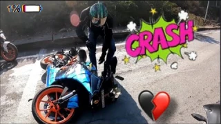 Shivpuri Ride Gone Wrong || #ktm_rc_crash #accident