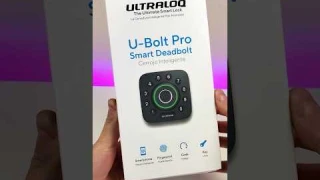ULTRALOQ U-Bolt Pro Smart Lock - Unboxing & Test!