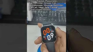 GT22 Smart Watch: Bluetooth Call, 1.85", Heart Rate, Blood Pressure, Health Monitoring