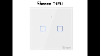 SONOFF T1EU2C WI-FI смарт выключатель. Обзор. Можно ли подключить без нуля?
