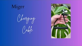 Miger Coiled Lightning Cable [2Pack 4FT] 4 in 1 Multi Charging Cable