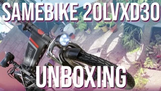 Samebike 20LVXD30 - Unboxing and first impression