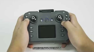 KY102P Screen Control Version Drone Operation Tutorial