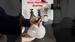 Aputure B7C Bulb: How to rig it with no AC power.