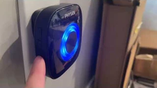 Review of Wireless Doorbell PHYSEN Door bell Chimes with Mute Mode, 58 Ringtones&5 Volume Levels