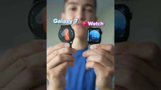 Apple vs Galaxy Watch🤔