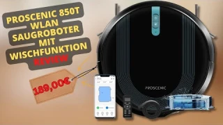 Proscenic 850T WLAN Saugroboter mit Wischfunktion Review - Lohnt sich der Kauf?