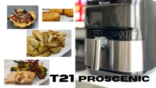 PROSCENIC T21 : Une friteuse sans huile connectée mais pas que ... Déballage, test et avis.