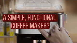 Empstorm-Stylish and professional coffee maker.